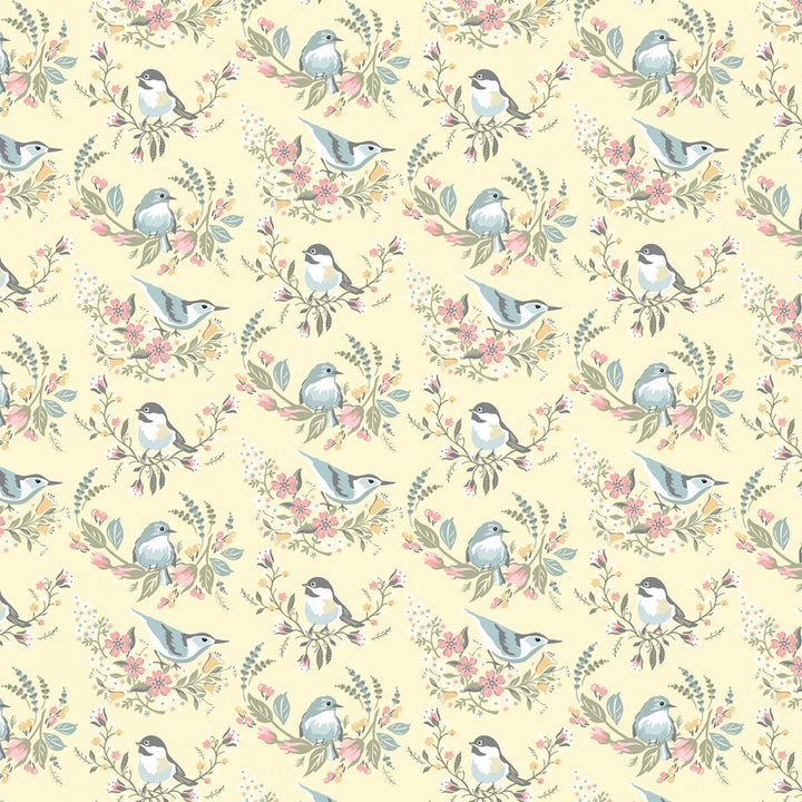 Songbird Serenade Fabric Collection by Poppie Cotton - Easy Piecy Quilts