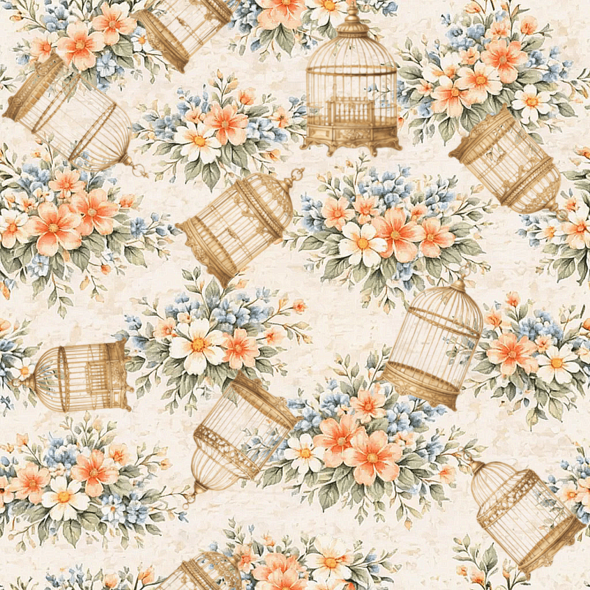 Songbirds Fabric Collection - Yardage - Easy Piecy Quilts