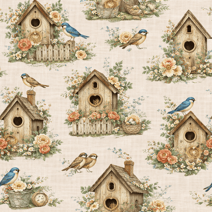 Songbirds Fabric Collection - Yardage - Easy Piecy Quilts