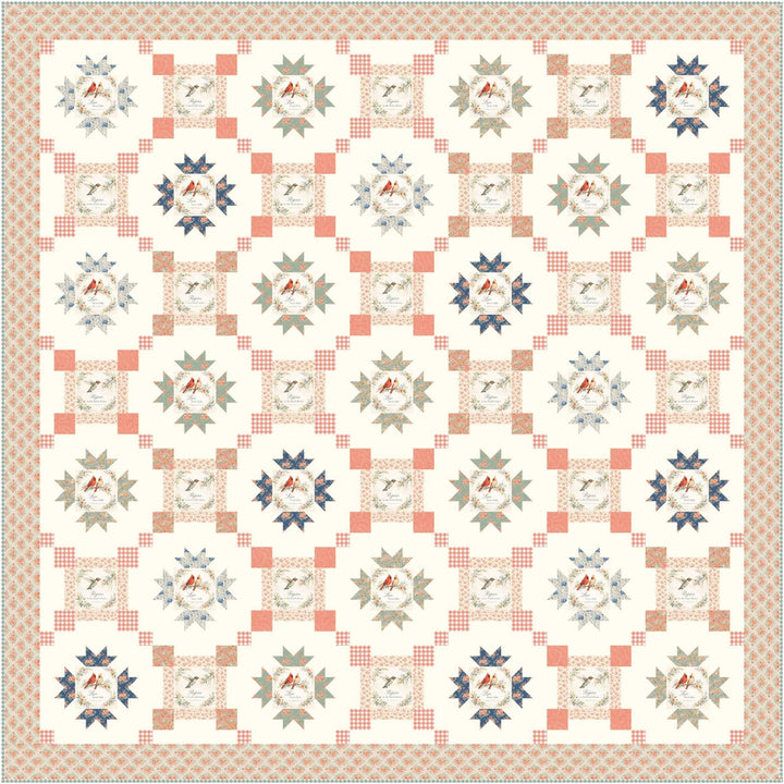 Songbirds & Scripture Quilt Kit - Easy Piecy Quilts