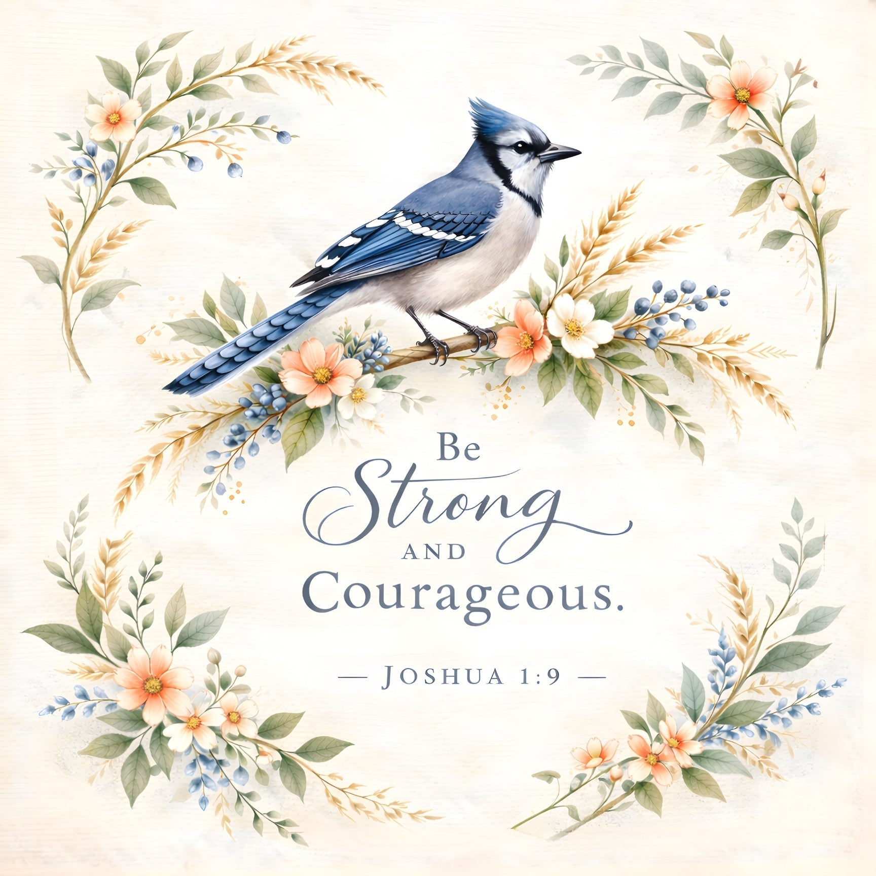 Songbirds & Scriptures Fabric Panel - Easy Piecy Quilts