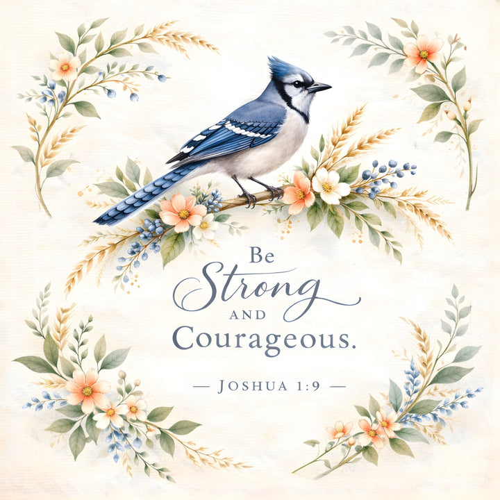 Songbirds & Scriptures Fabric Panel - Easy Piecy Quilts