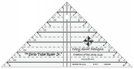 Strip Tube Ruler Junior by Cozy Quilt Designs - Easy Piecy Quilts