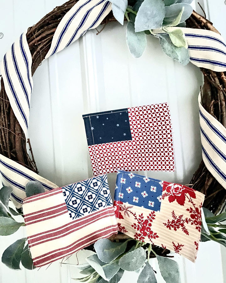 Summer Flags Sewing Pattern - Easy Piecy Quilts