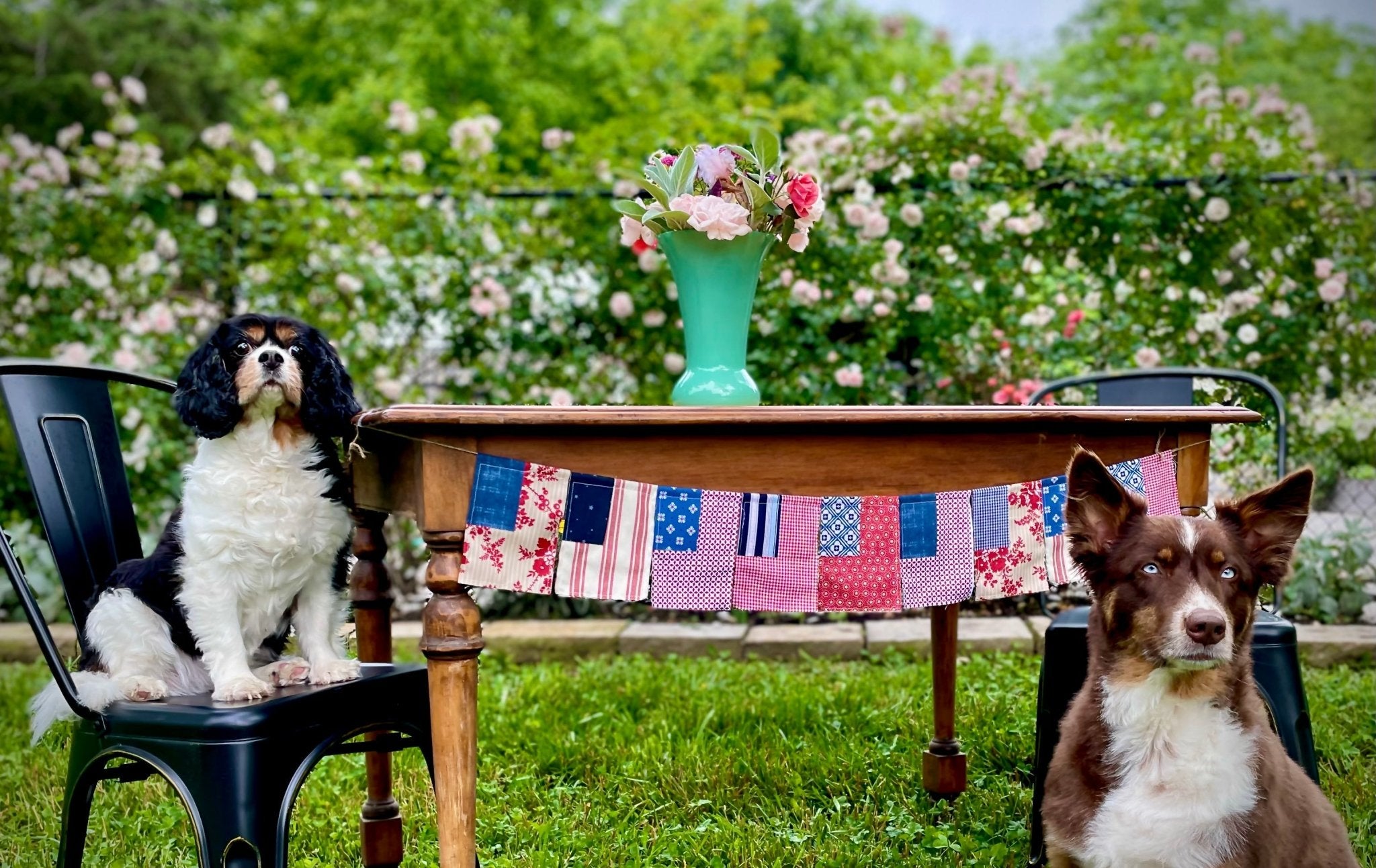 Summer Flags Sewing Pattern - Paper Print Pattern, Mailed - Easy Piecy Quilts