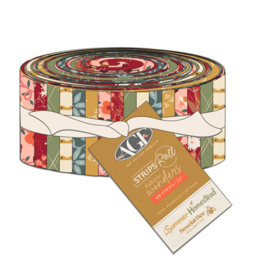 Summer Homestead Collection, 2 1/2" Strips - Easy Piecy Quilts