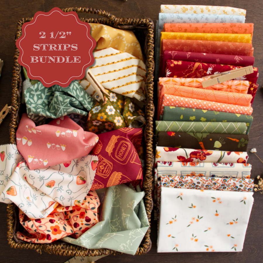 Summer Homestead Collection, 2 1/2" Strips - Easy Piecy Quilts