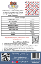 Load image into Gallery viewer, Summer Pattern Set + Flags - Easy Piecy Quilts
