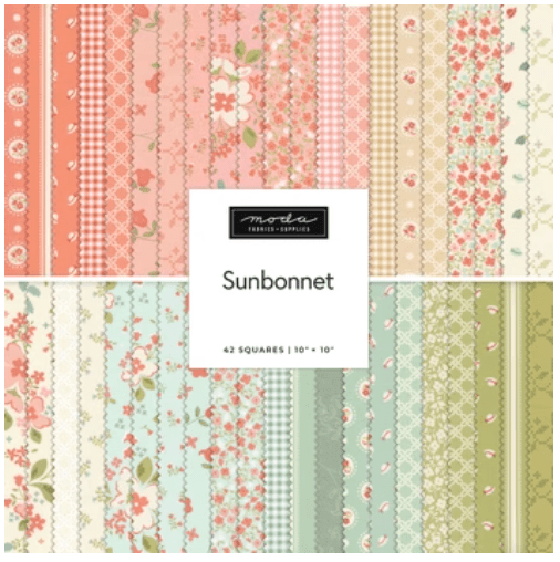 Sunbonnet Collection - 36 FQ Bundle - Easy Piecy Quilts