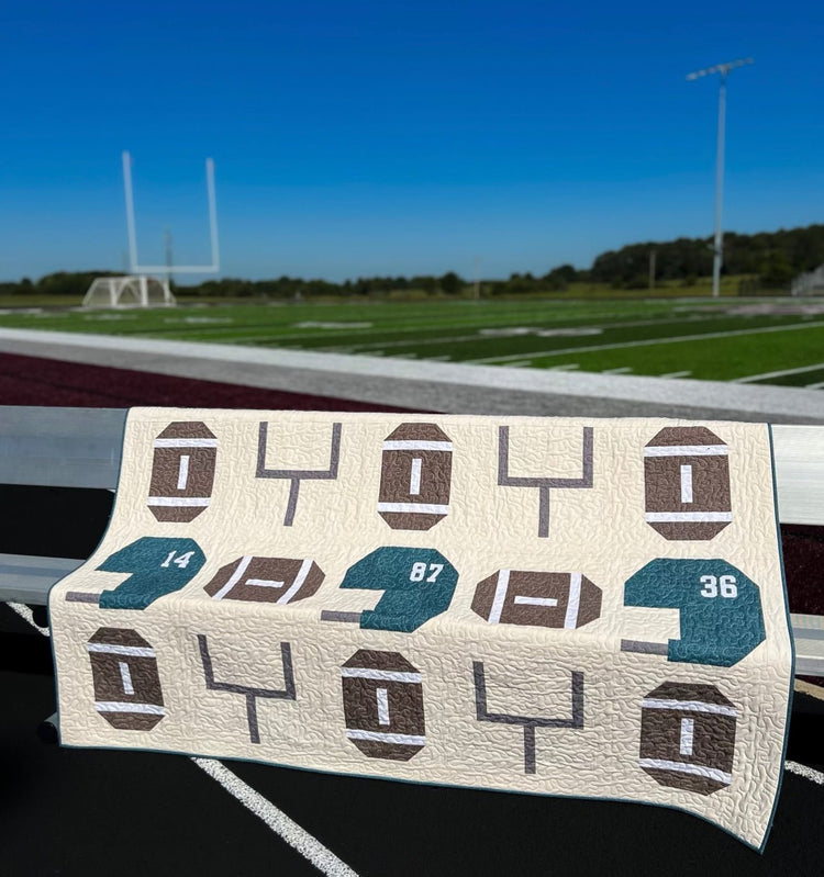 Team Football Quilt Pattern
