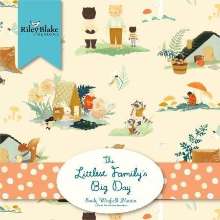 The Littlest Family Big Day - 10" Squares, Riley Blake - Easy Piecy Quilts