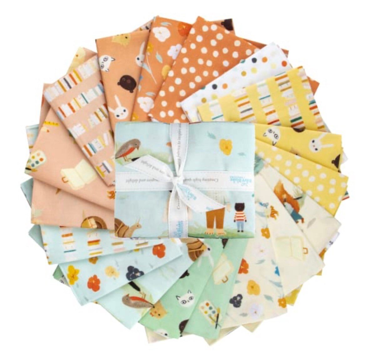 The Littlest Family Big Day - 10" Squares, Riley Blake - Easy Piecy Quilts
