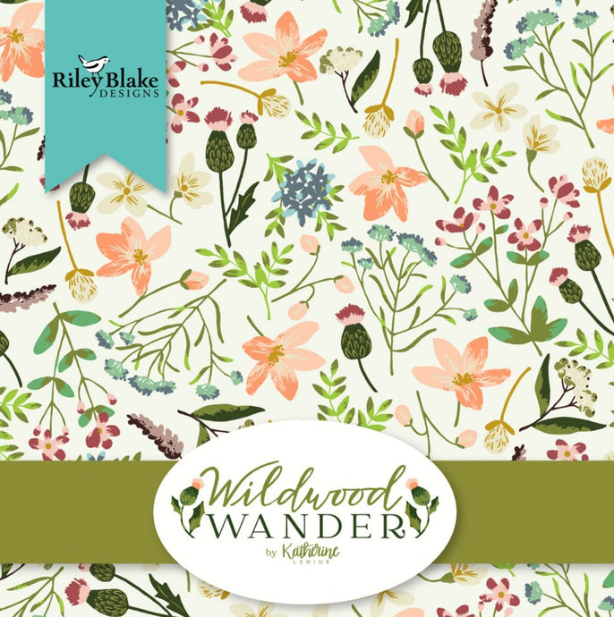 Wildwood Wander Fabric Collection from Riley Blake - Easy Piecy Quilts