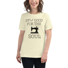 Load image into Gallery viewer, &quot;Sew Good For the Soul&quot; T-shirt, Light Colors
