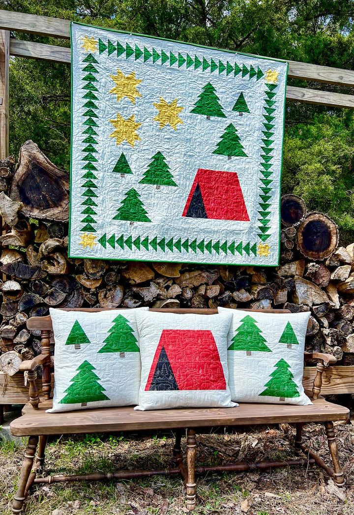 Woodland Camping Adventure Quilt Pattern - Easy Piecy Quilts