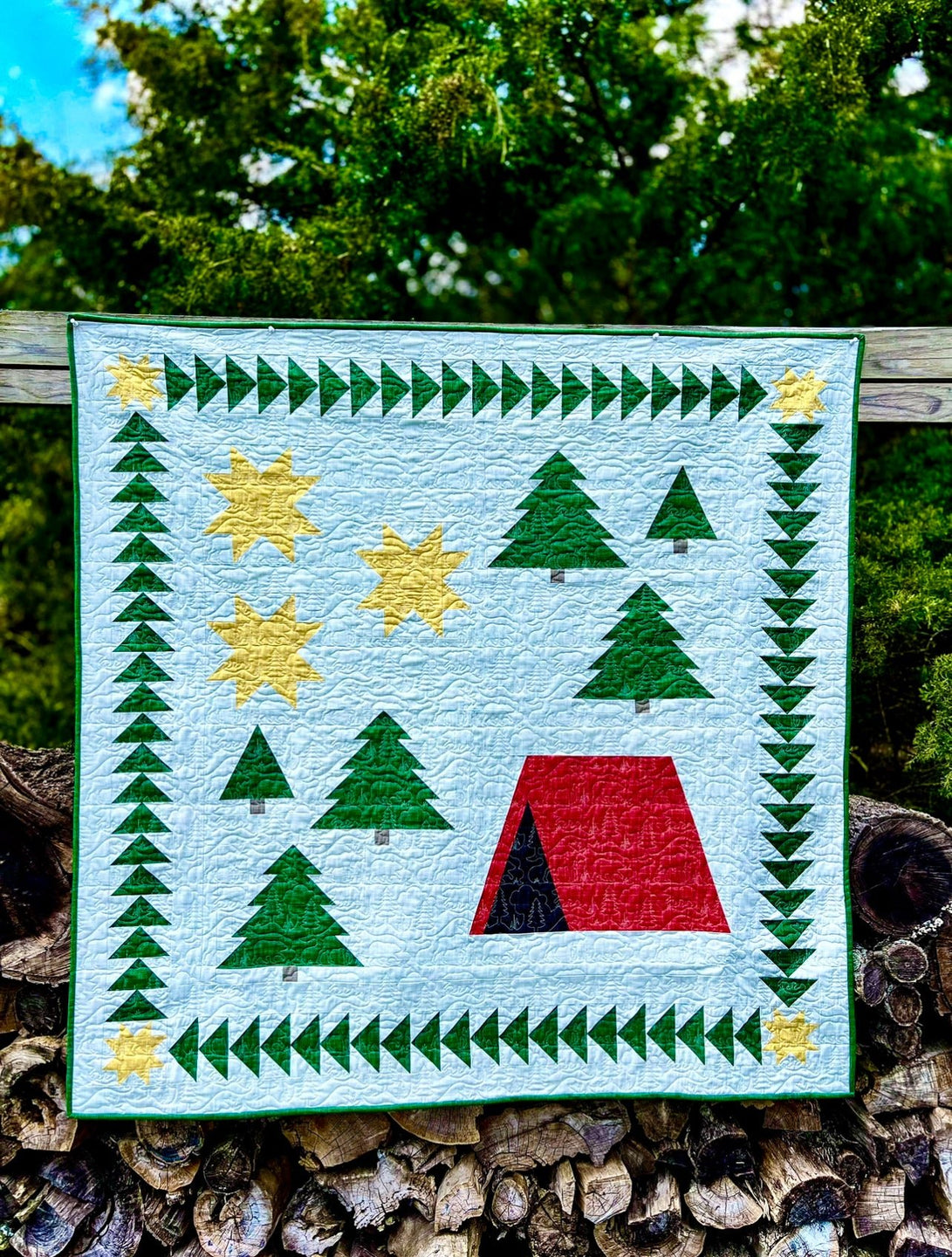 Woodland Camping Adventure Quilt Pattern – Easy Piecy Quilts