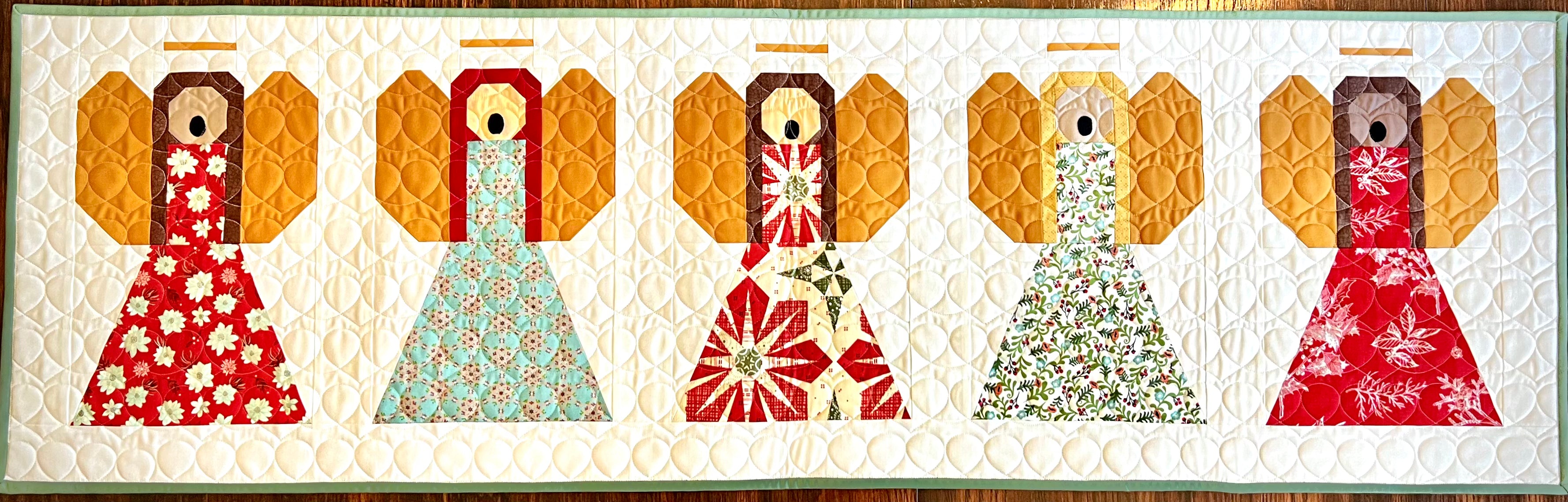 Angelic Choir Table Runner Pattern