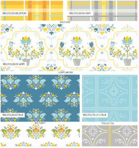 Sweet Tea and Honey Bees Fabric Collection from RB Studios