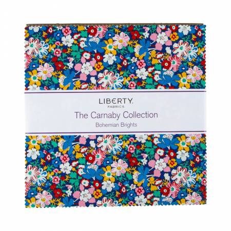 Liberty Carnaby Bohemian Bright Fabric Collection