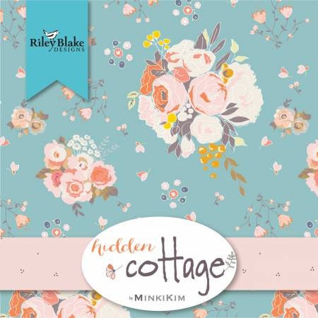 Hidden Cottage Fat Quarter Bundle - Riley Blake Fabrics