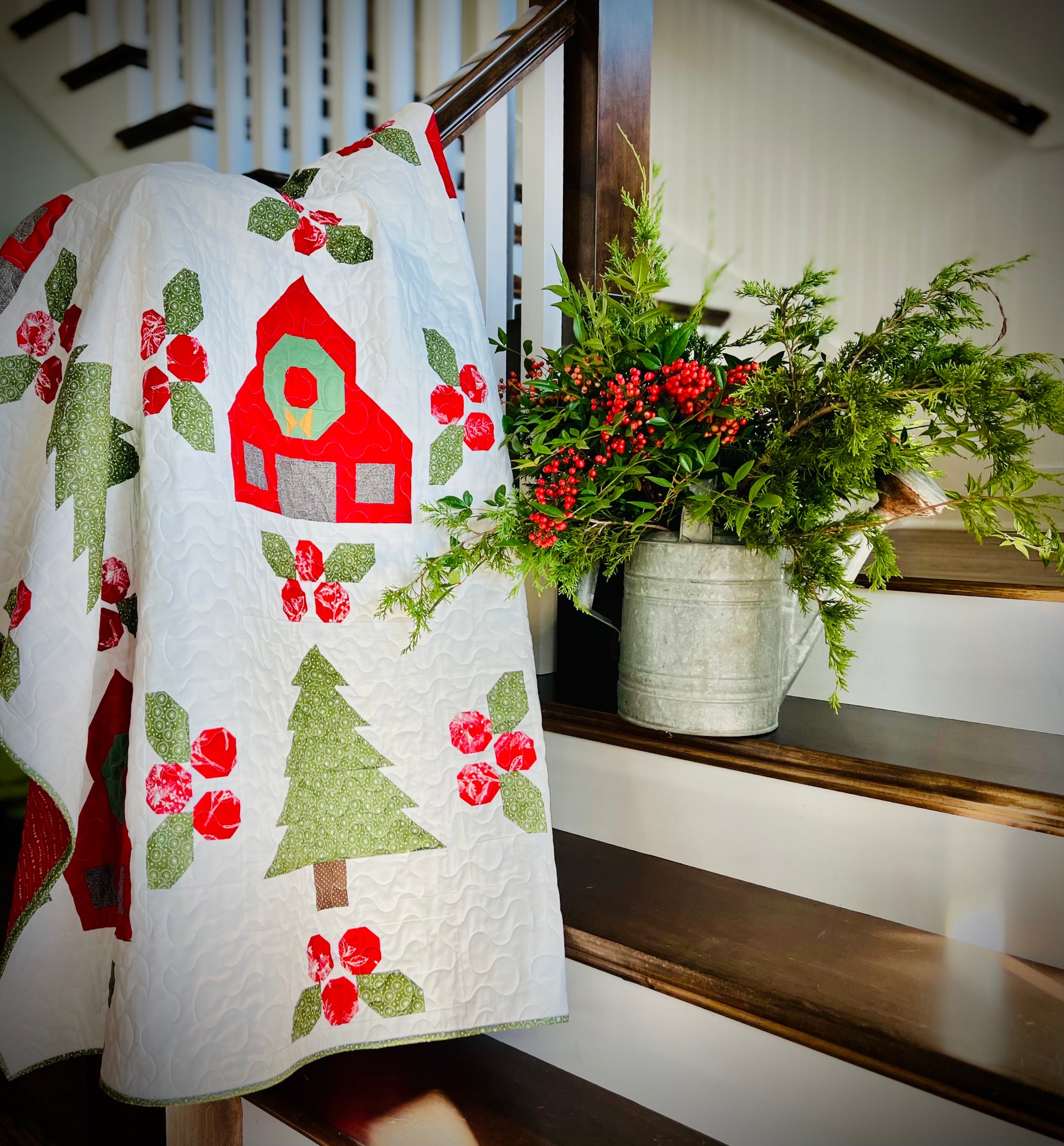 Christmas on the Farm Quilt Pattern