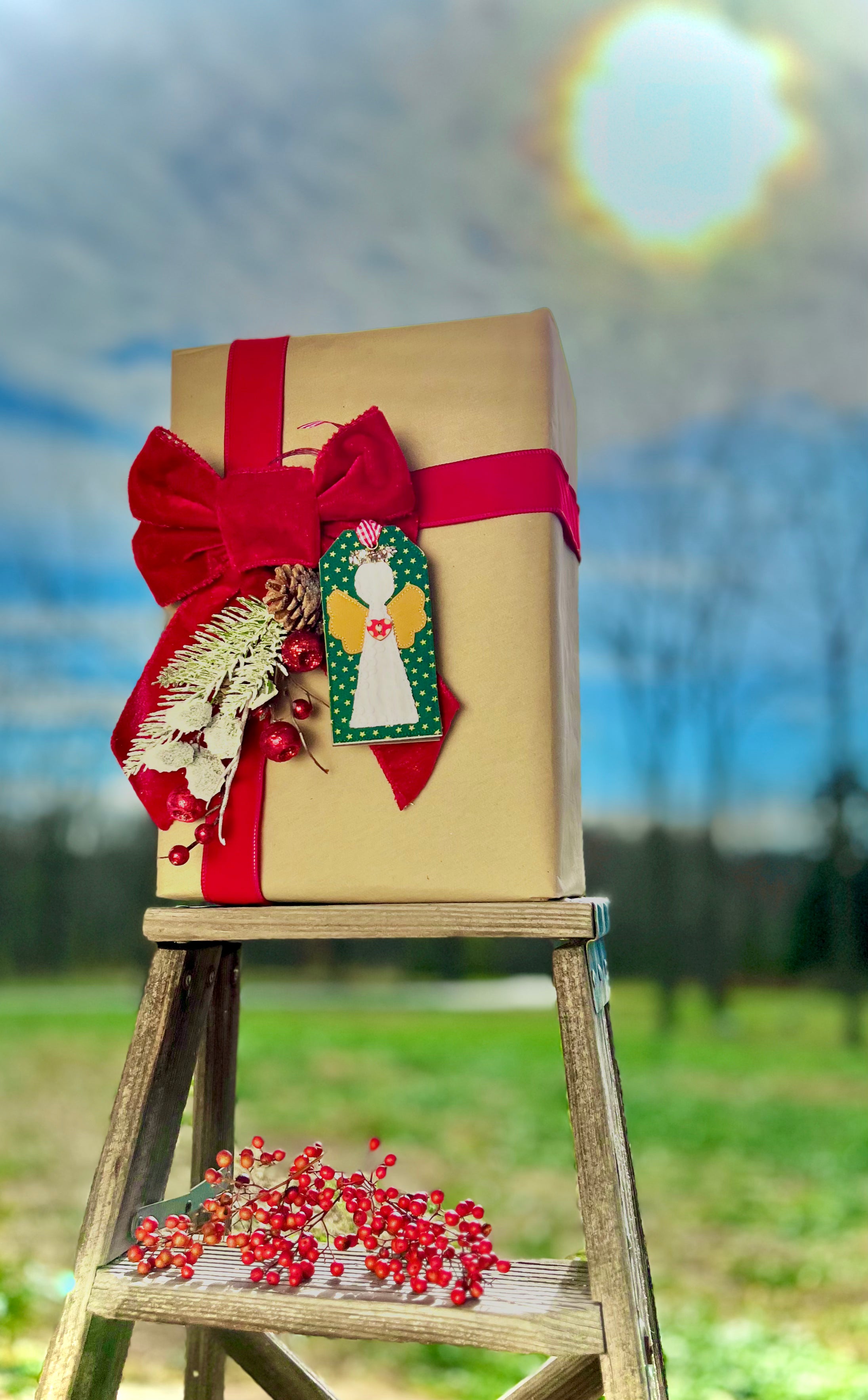 Christmas Gift Tag Pattern