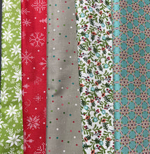 Load image into Gallery viewer, Assorted Christmas Fabric Fat Quarter Bundle
