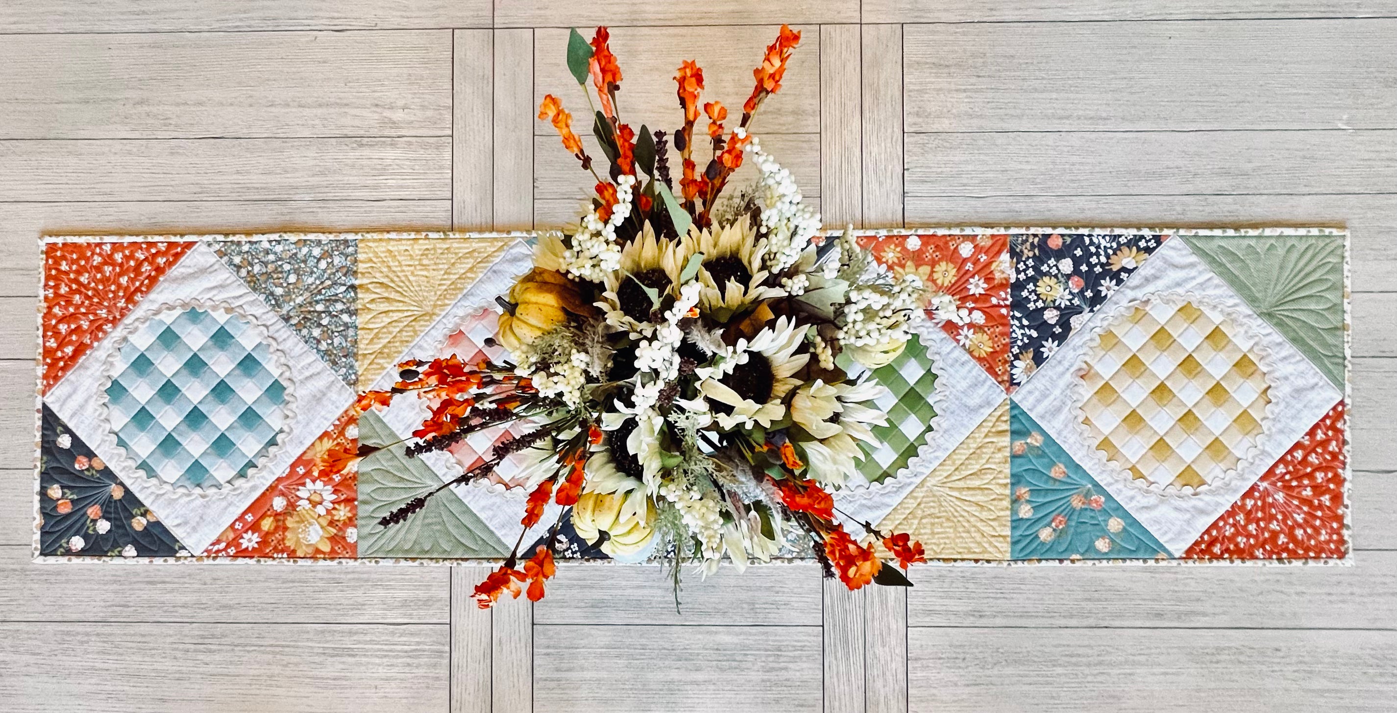 Easy as Pie Quilted Table Runner Pattern