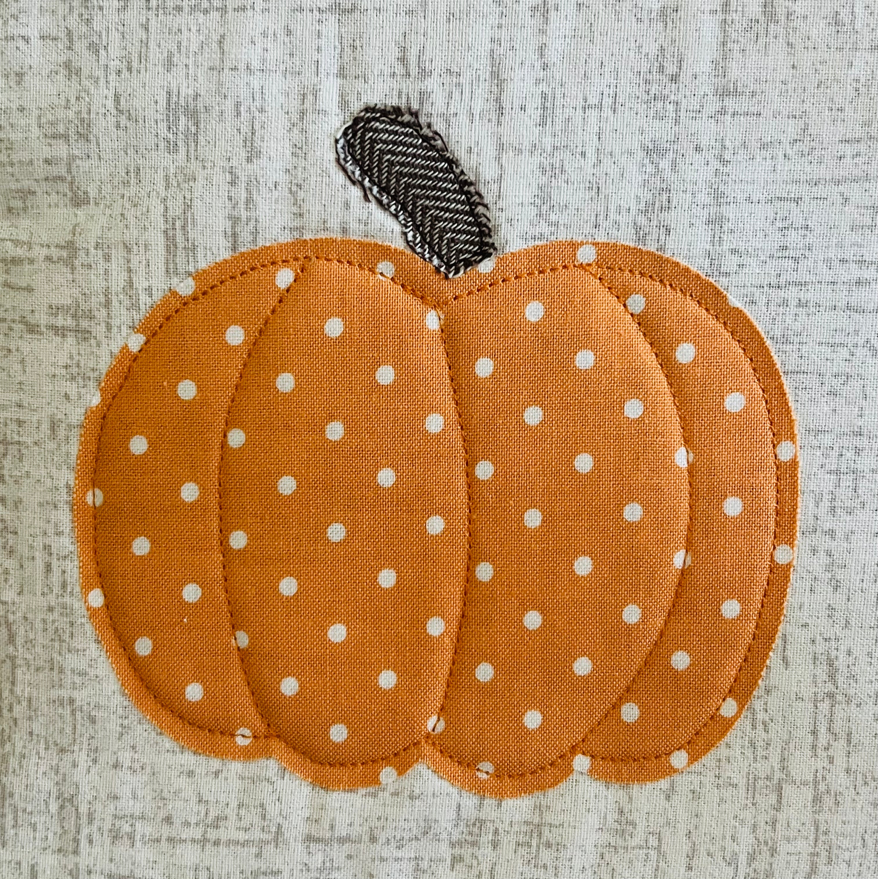 Pretty Pumpkin Pillow Pattern - Instant PDF Download