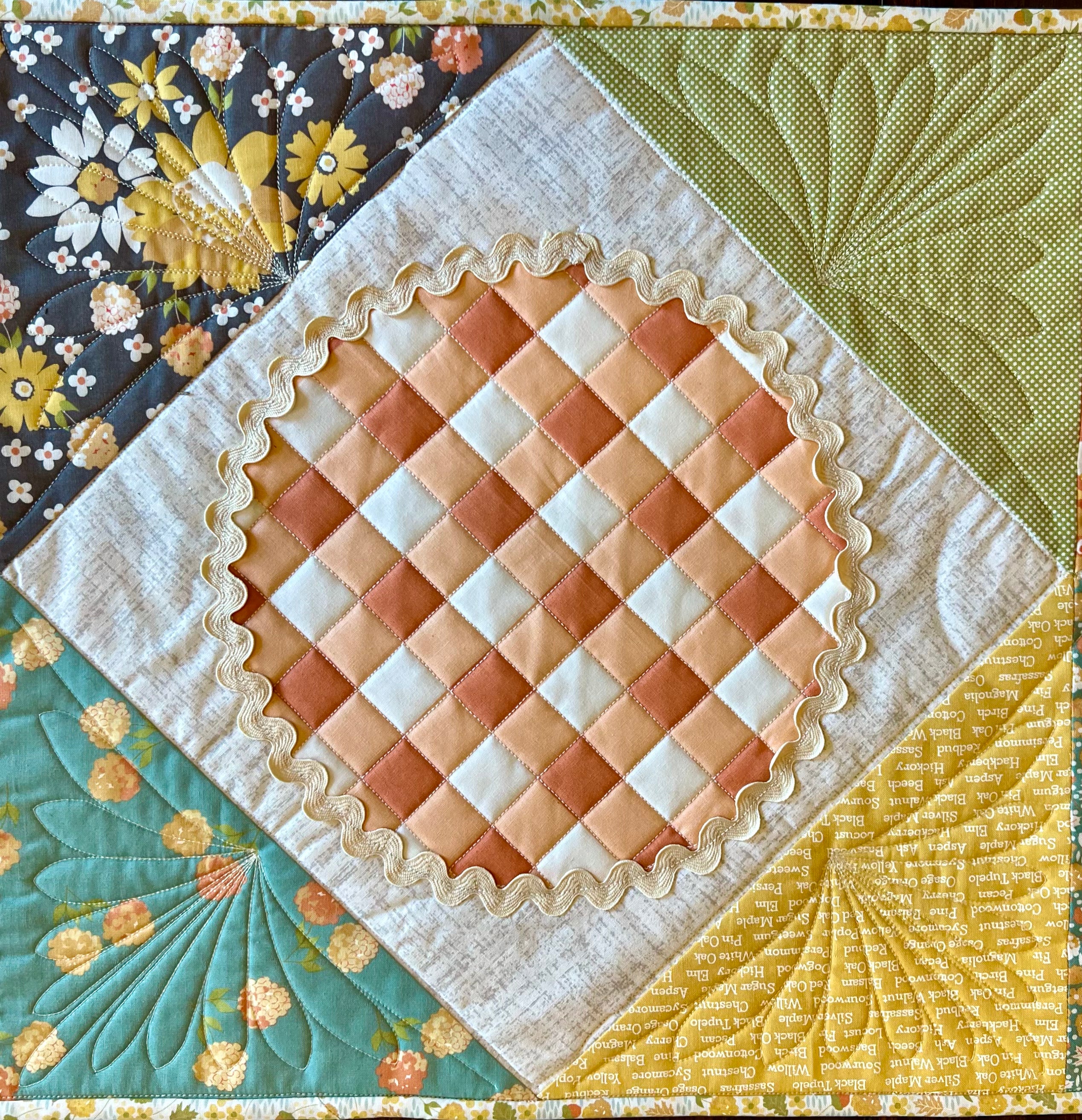 Easy as Pie Quilted Table Runner Pattern